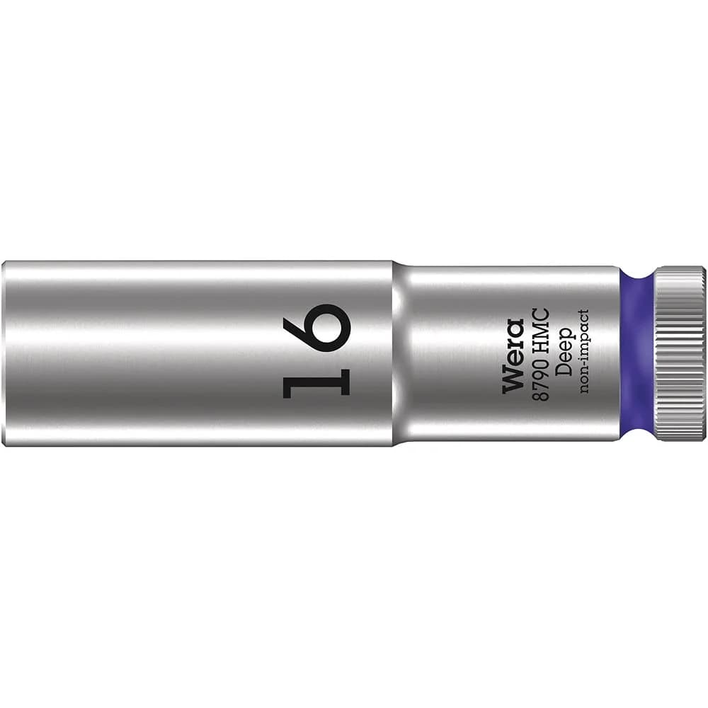 Wera 8790 HMC Deep Steckschlüsseleinsatz mit 1/2"-Antrieb, 16 x 83 mm