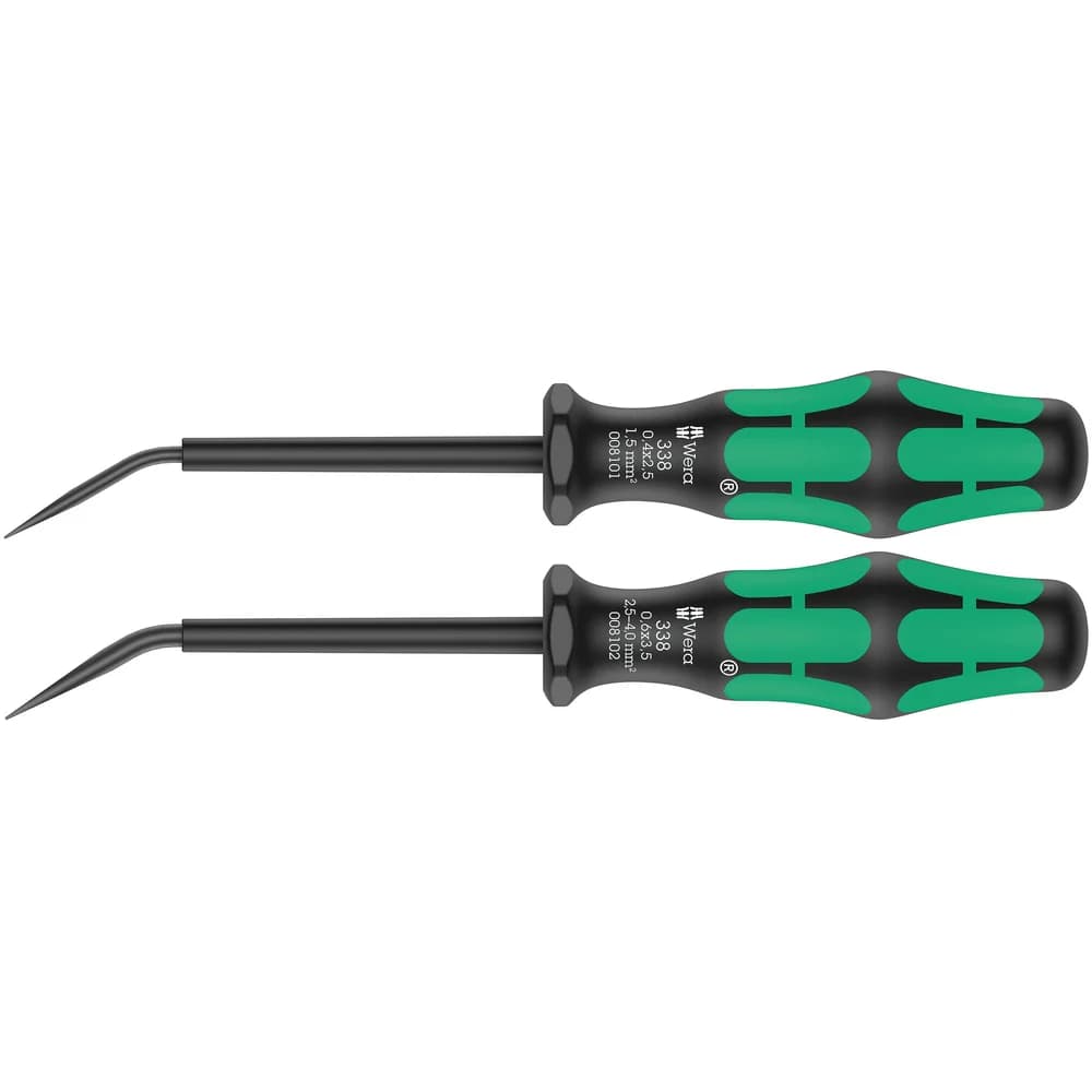 Wera 05008100001, 2 Stück(e), Schwarz, Grün