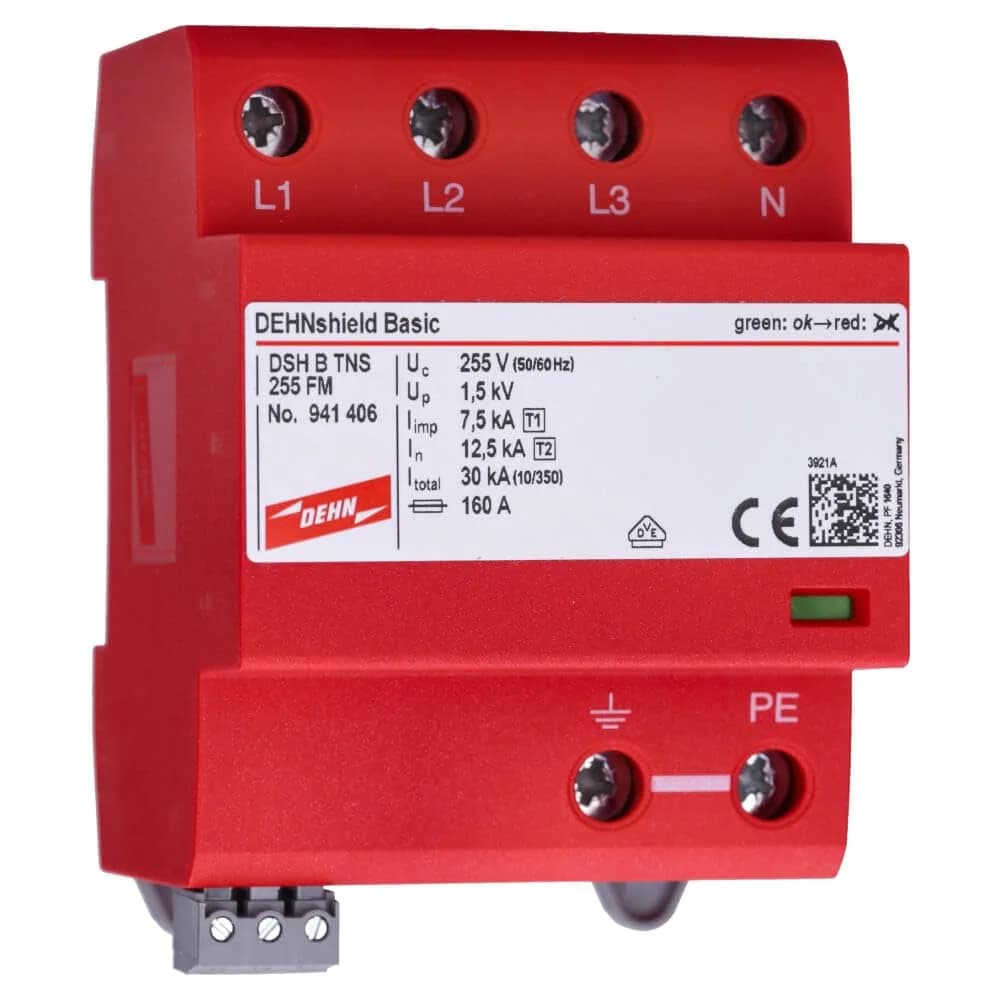 DEHN Anwendungsoptim.Kombi-Abl. DSH B TNS 255 FM