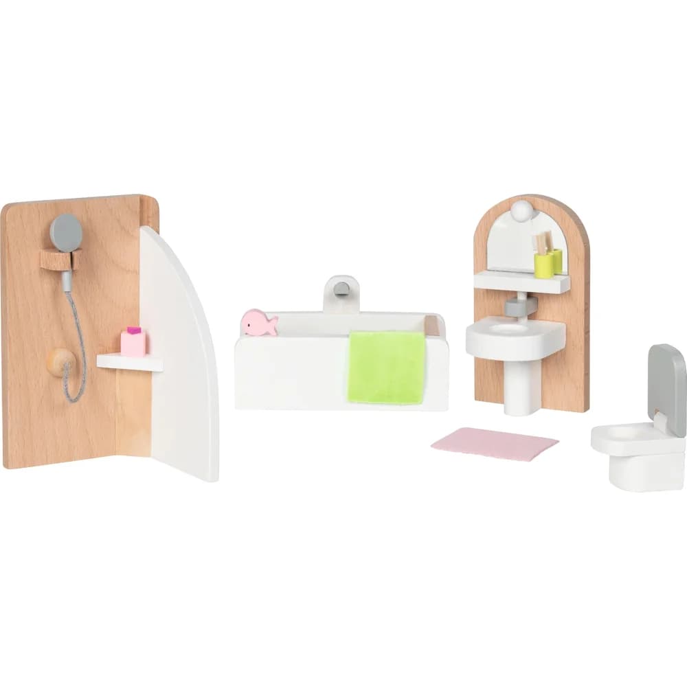 goki Puppenmöbel Puppenmöbel Style, Badezimmer bunt
