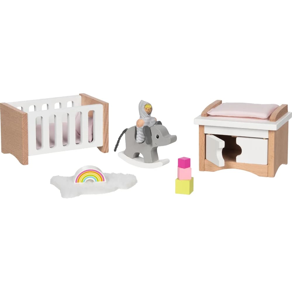 GOKI Puppenmöbel Style Babyzimmer (12-tlg)