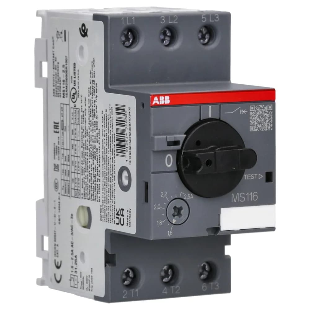 ABB Stotz S&J Motorschutzschalter MS 116-2,5