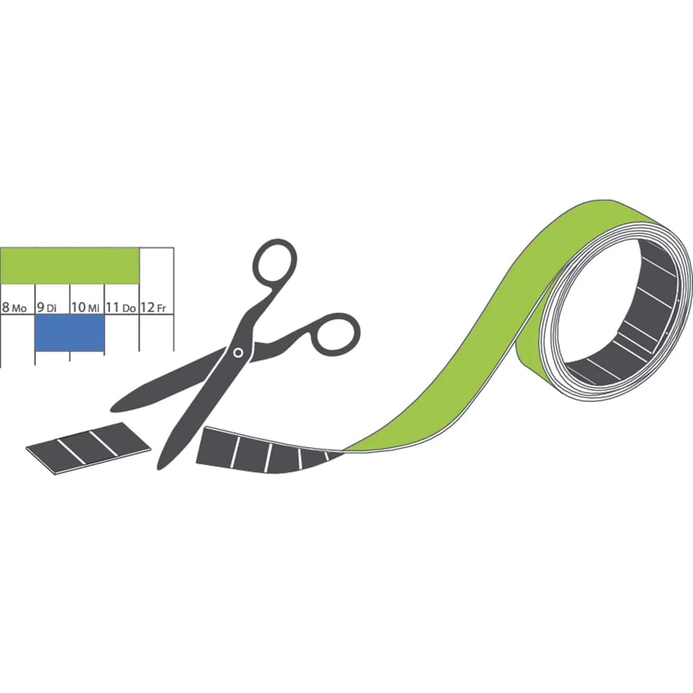 magnetoplan Magnetband Magnetoflex Schwarz 1 x 100 cm