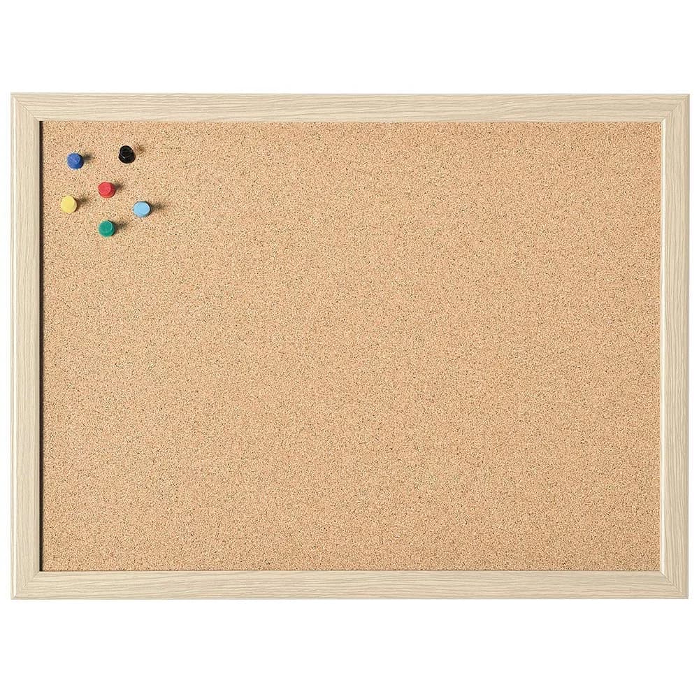 Magnetoplan Korktafel mit Holz-Rahmen, 400 x 300 mm
