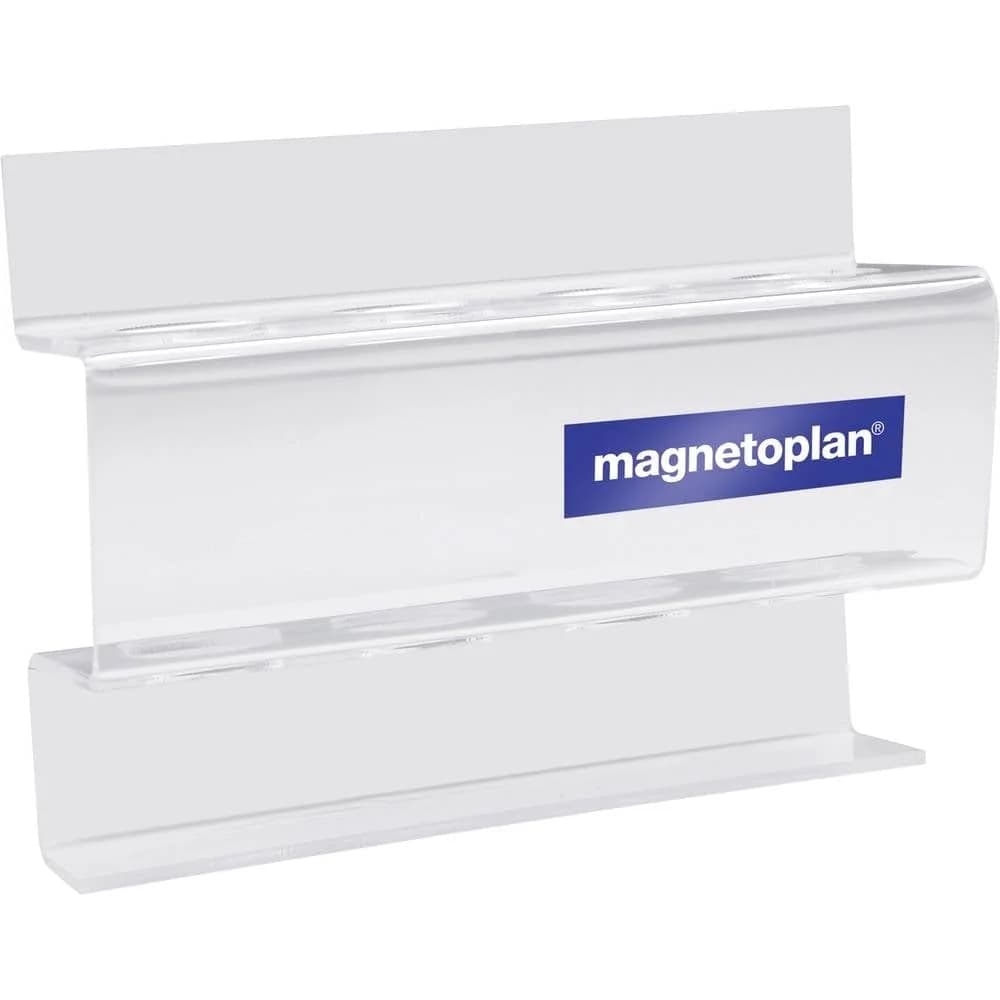 magnetoplan Markerhalter Acryl magnetisch für 4 Marker