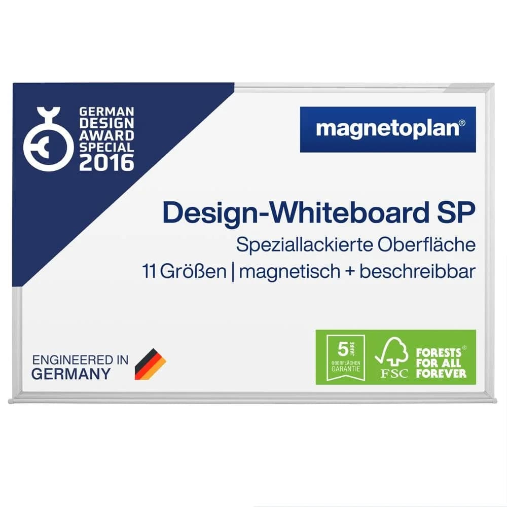 Magnetoplan Design-Whiteboard SP, 900 x 600 mm