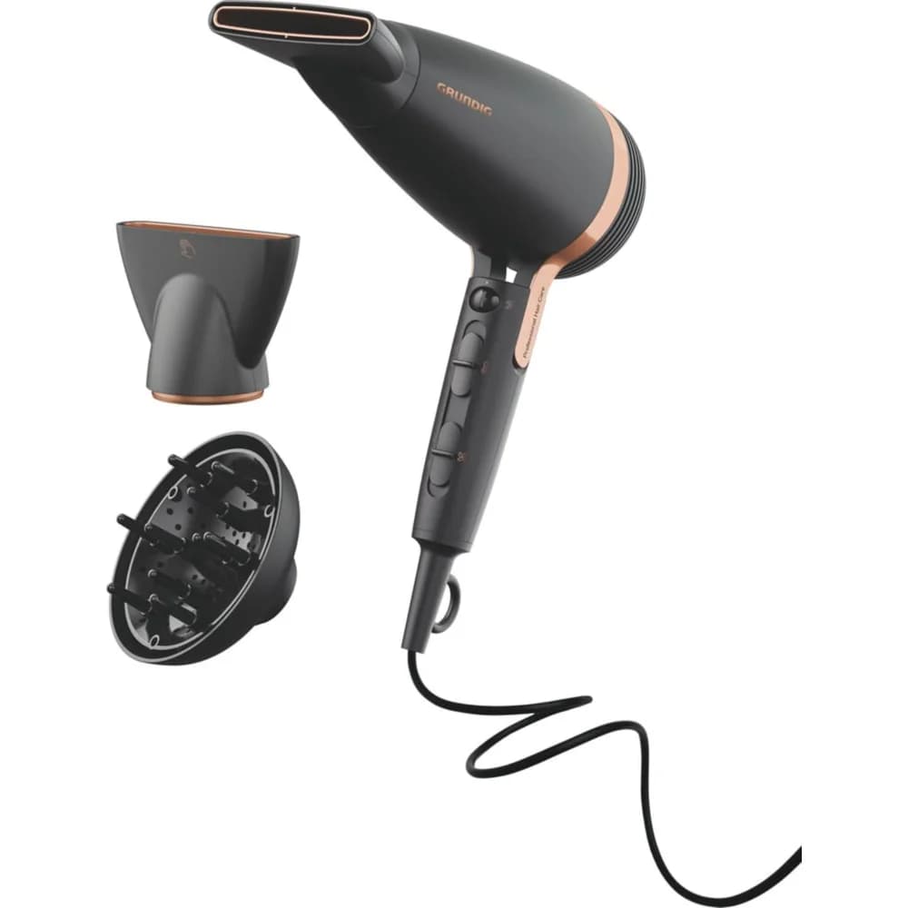 Grundig Haartrockner HD 8080 NaturaShine Ionic, 2300 W schwarz