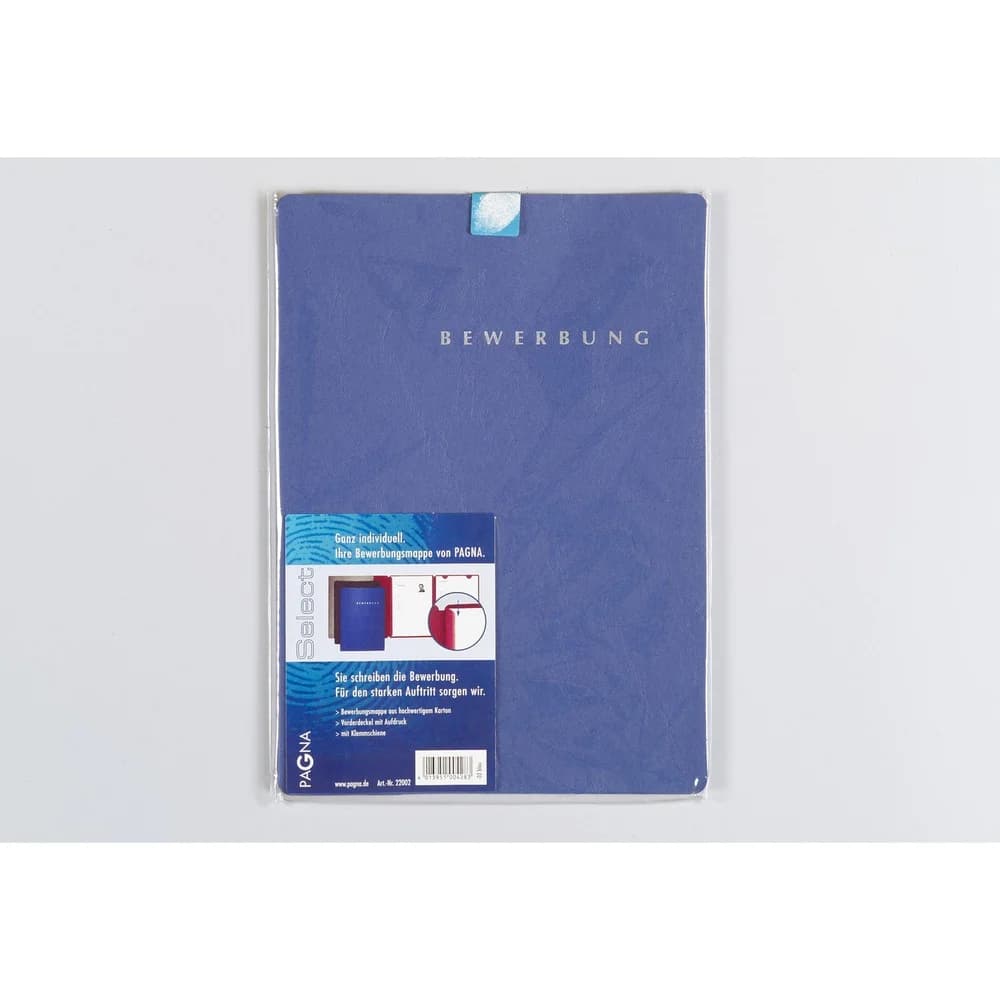 PAGNA Bewerbungsmappe Pagna Bewerbungsmappe Select Basic 3tlg. blau