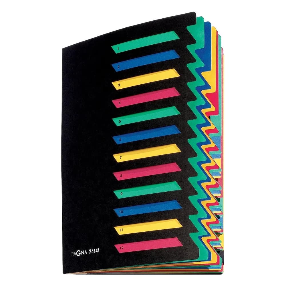Pagna Ordnungsmappe »Desk Organizer« (1-12) schwarz, 23x32x1 cm