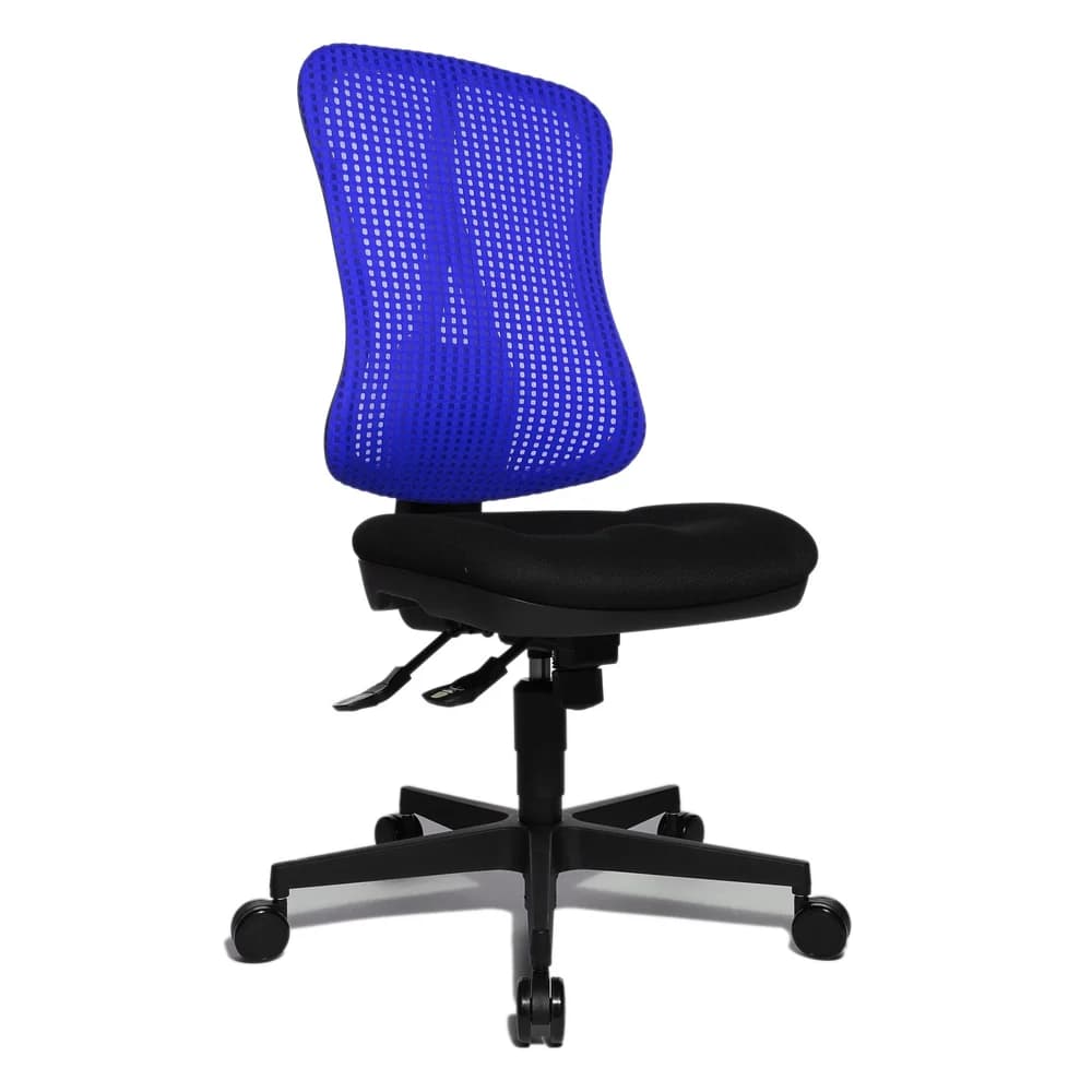 TOPSTAR Drehstuhl, Head Point SY schwarz/blau, Netzrückenlehne
