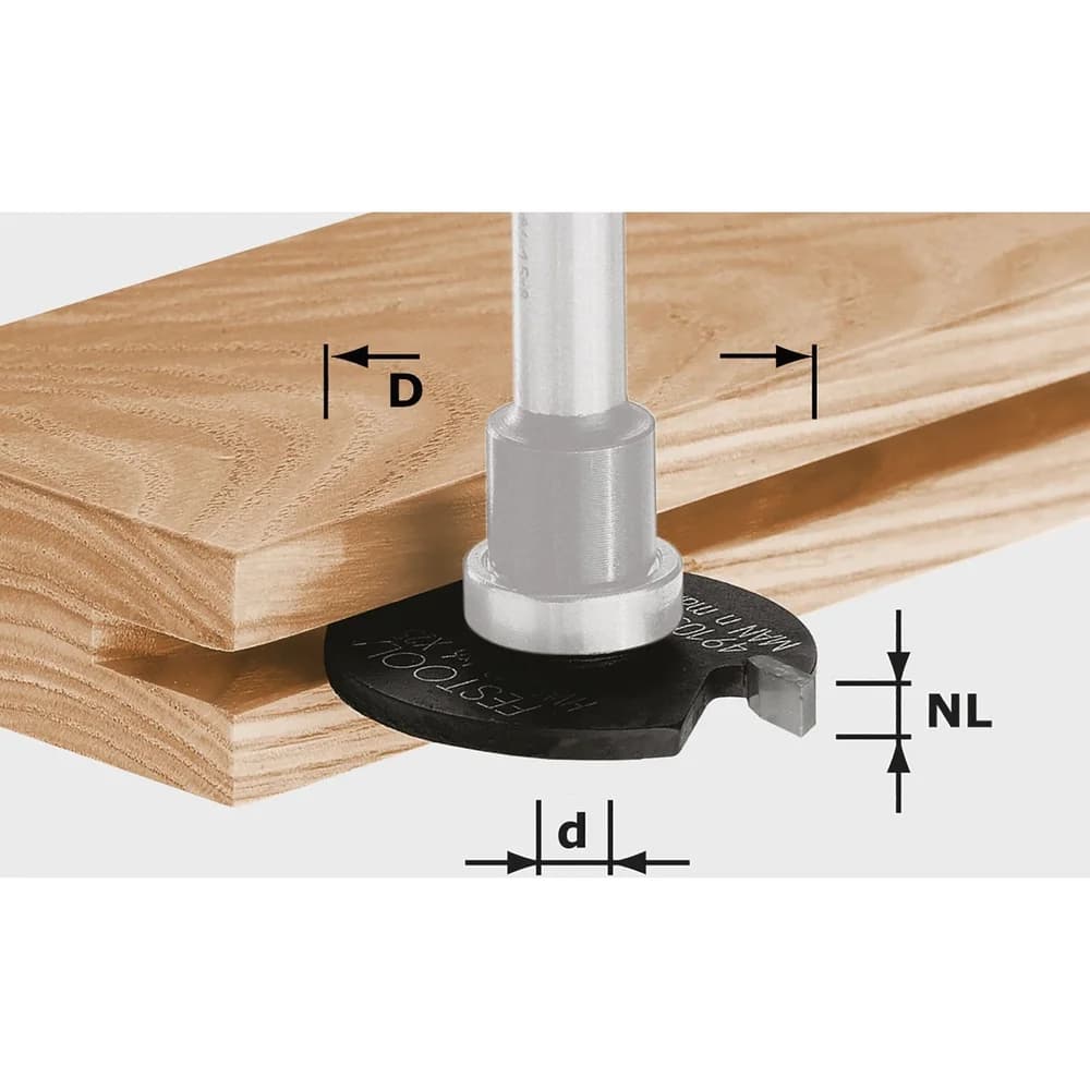 FESTOOL Scheibennutfräser HW D40x2