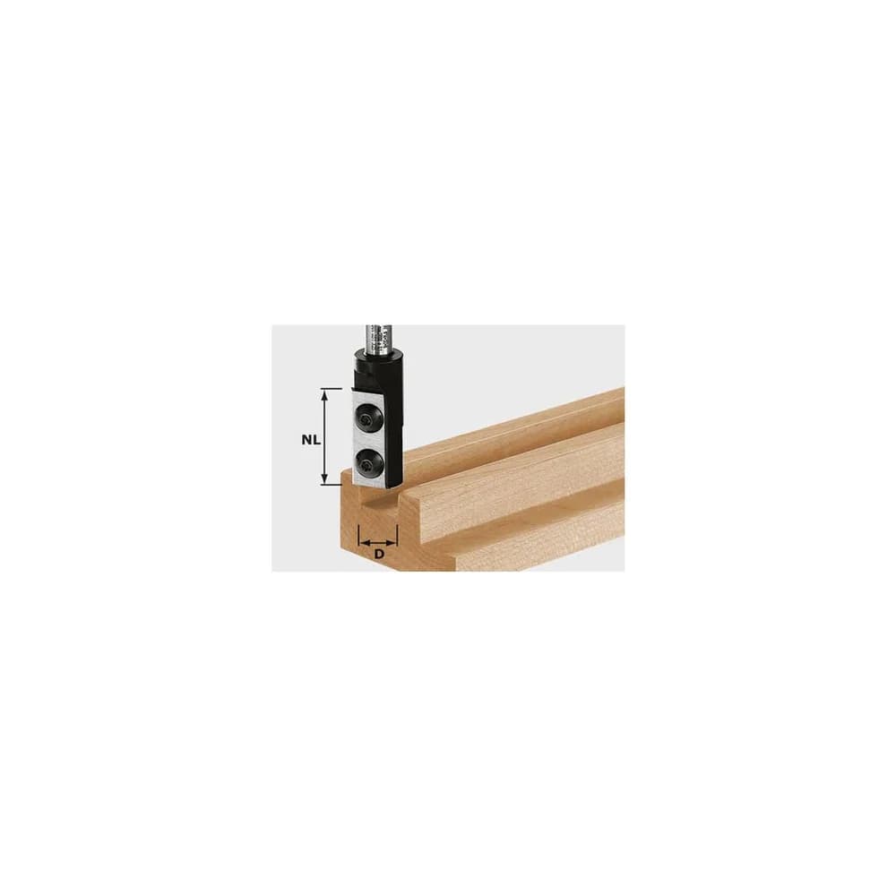 Festool Nutfräser-Wendeplatten HW D16/30 S8