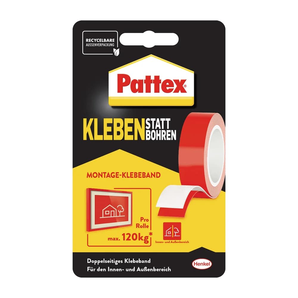 Pattex 9H PXMT2 Klebeband 1.5m