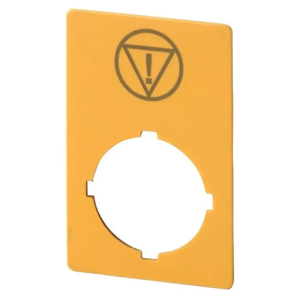 Eaton Schild, NOT-AUS, gelb M22-XZK-ESS