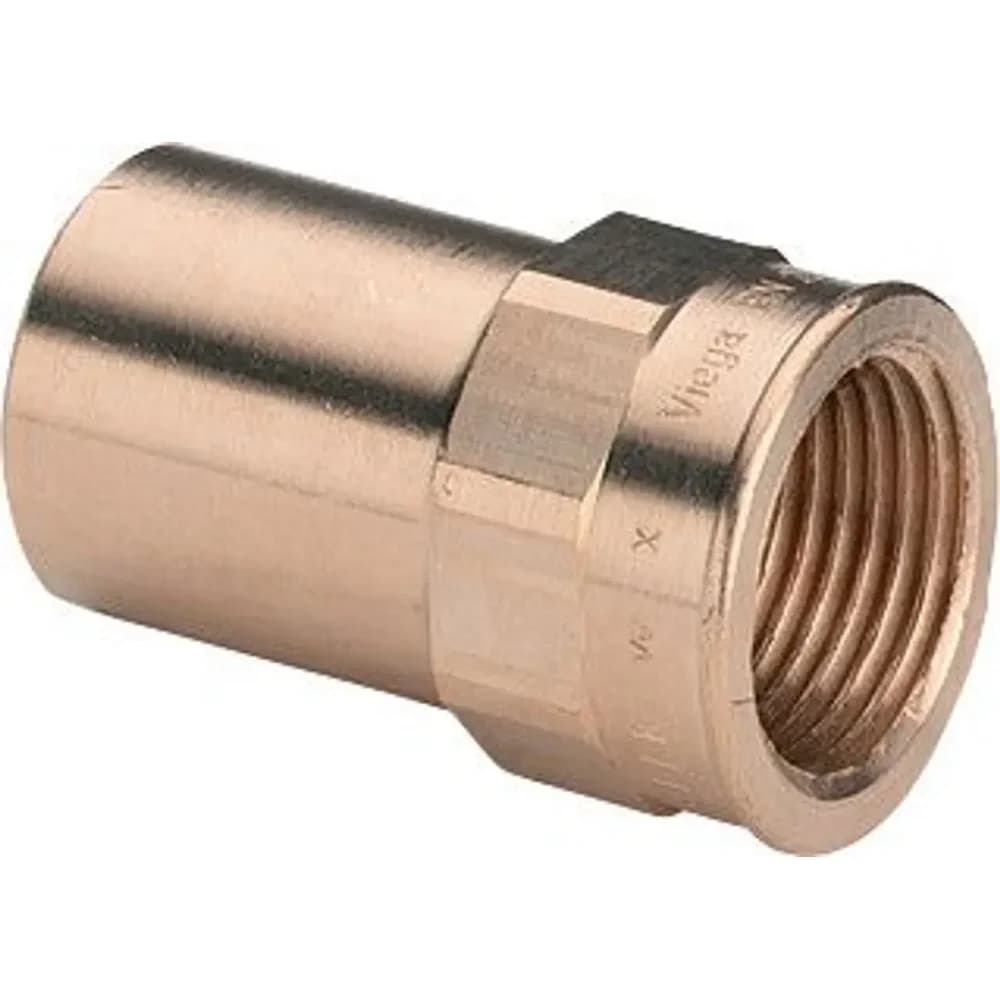 Viega Sanpress 2212.1 Einsteckstück 22 x 1/2 IG ,Siliziumbronze 120917