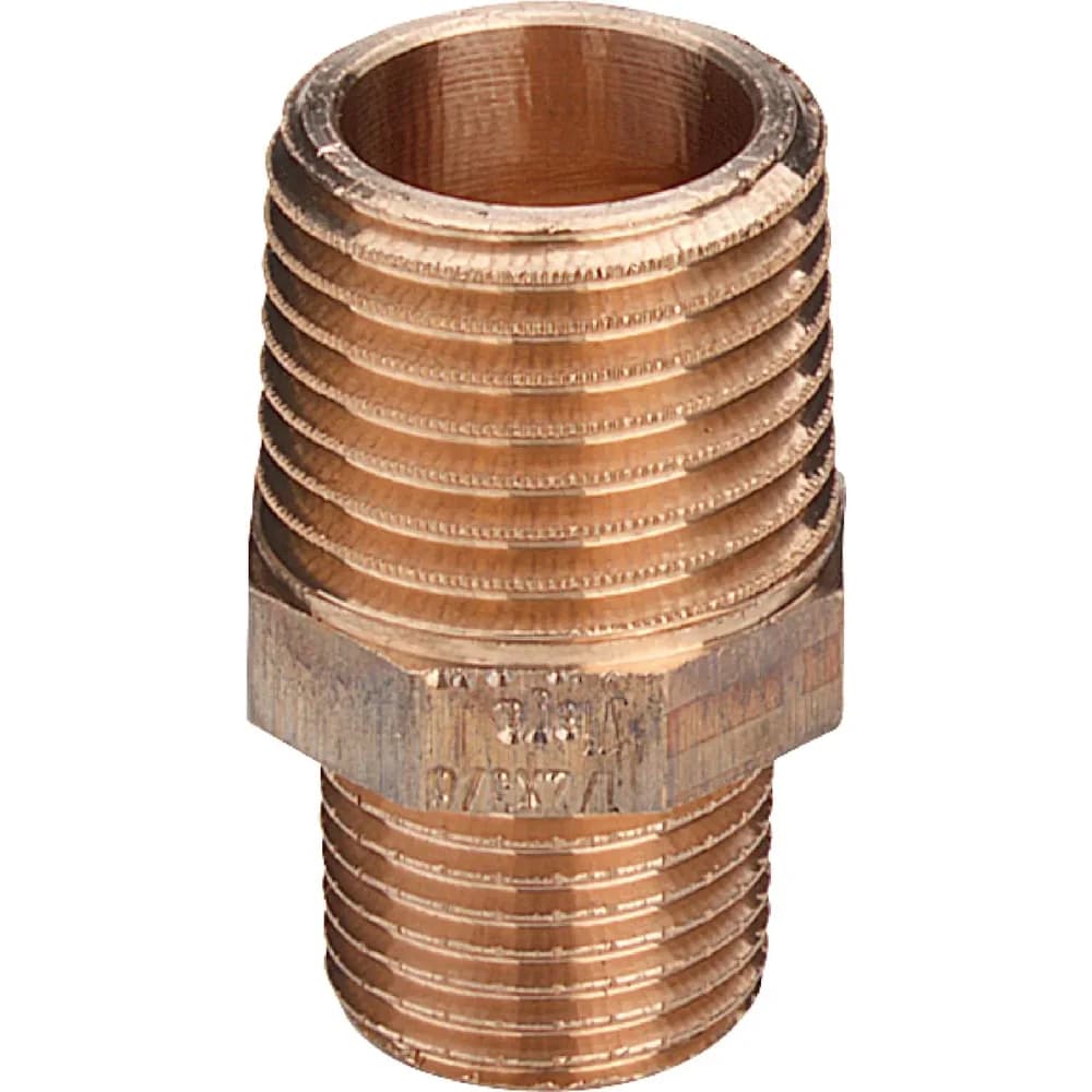Viega Rotguss Doppelnippel reduziert 1" x 3/4" - Nr. 3245
