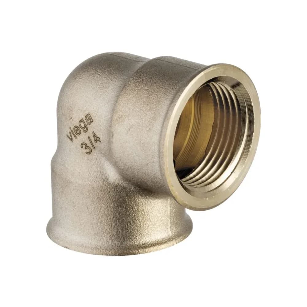 Viega Bogen 269234 Rp 1, 90Grad, Rotguss