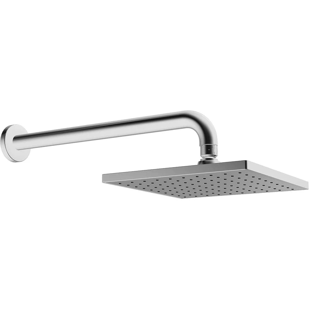 Hansa Kopfbrause HANSAVIVA 200x200mm, ch, Wd-mont., Ausl. 357mm, ch