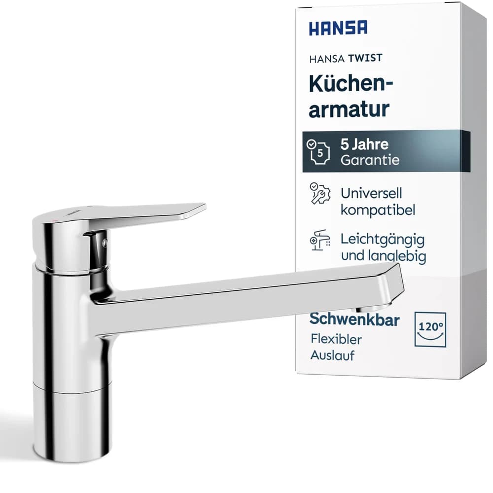 Hansa Spültisch-Einhand-Einlochbatterie 09142283