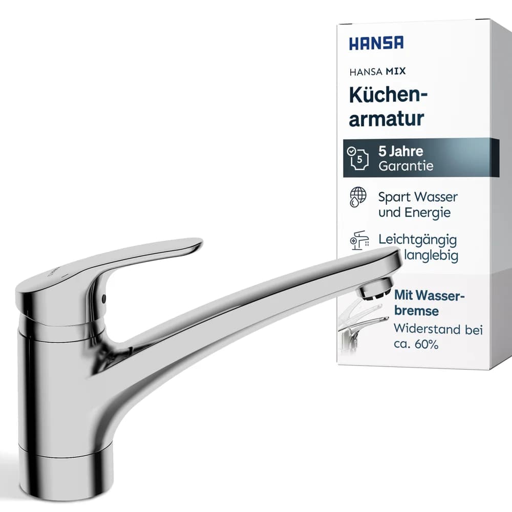 Hansa Mix Küchenarmatur Chrom 01142283