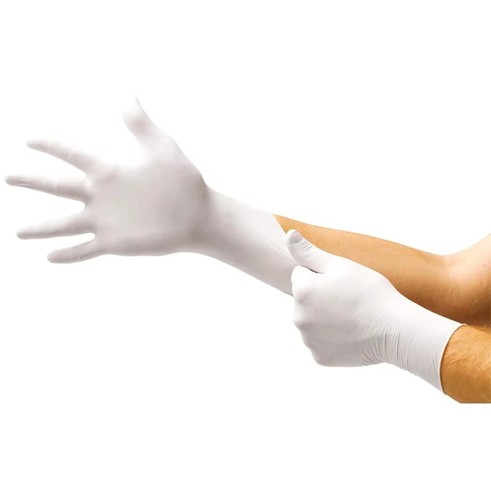 FRANZ MENSCH Nitrilhandschuhe Safe Premium puderfrei weiß 9/L 24cm