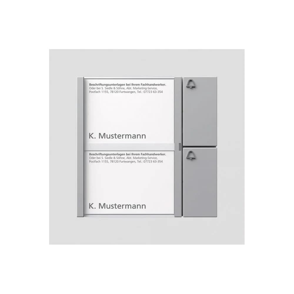 Siedle&Söhne Tasten-Modul TM 612-2 SM