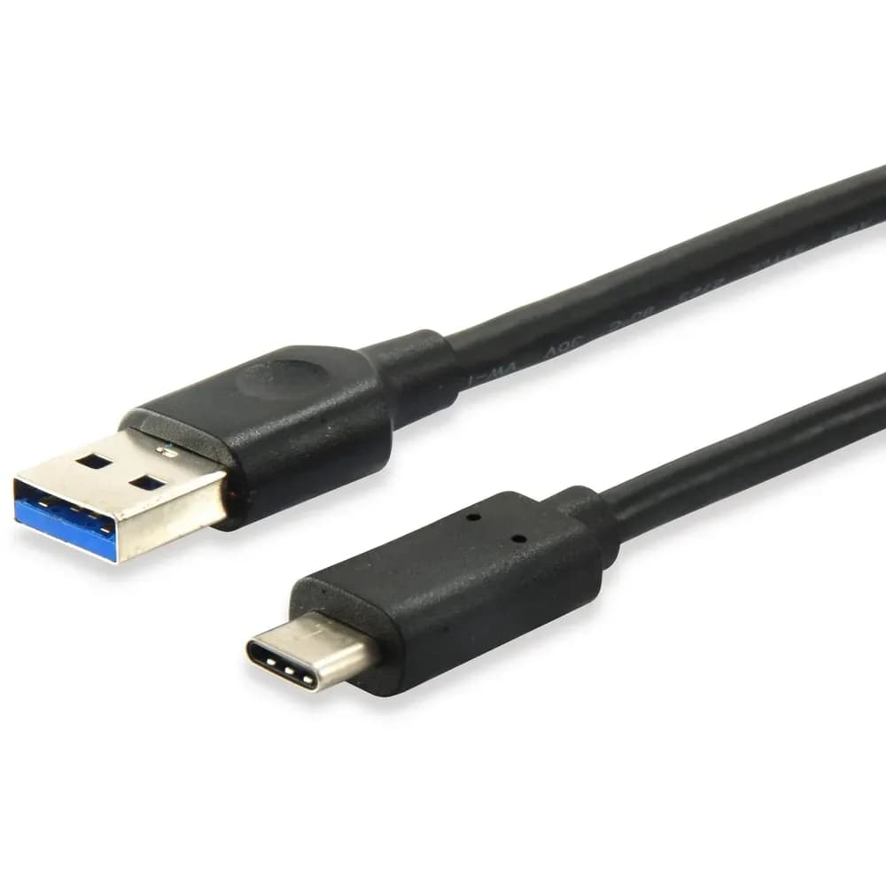 equip 12834107 USB 3.2 Gen 1x1 Type-A to C, M/M , 1.0m, Black