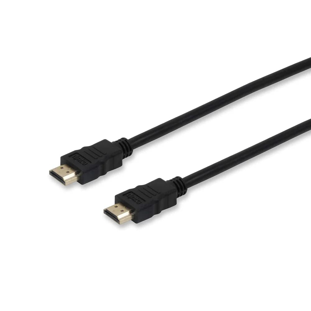 Equip 119374 HDMI 2.0 High Speed Kabel, Stecker auf Stecker, 15m, schwarz