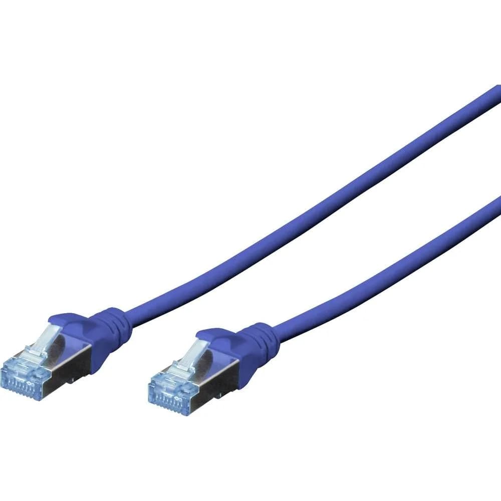 DIGITUS Patchkabel CAT5e SF/UTP 5m blau