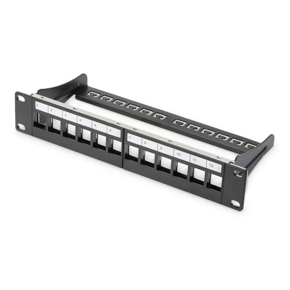 12-Port Modular Patch Panel
