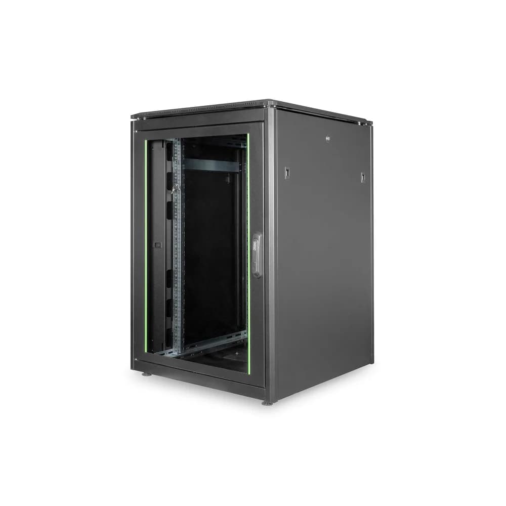 DIGITUS Netzwerkschrank Unique DN-19 22U-8/8-B-1