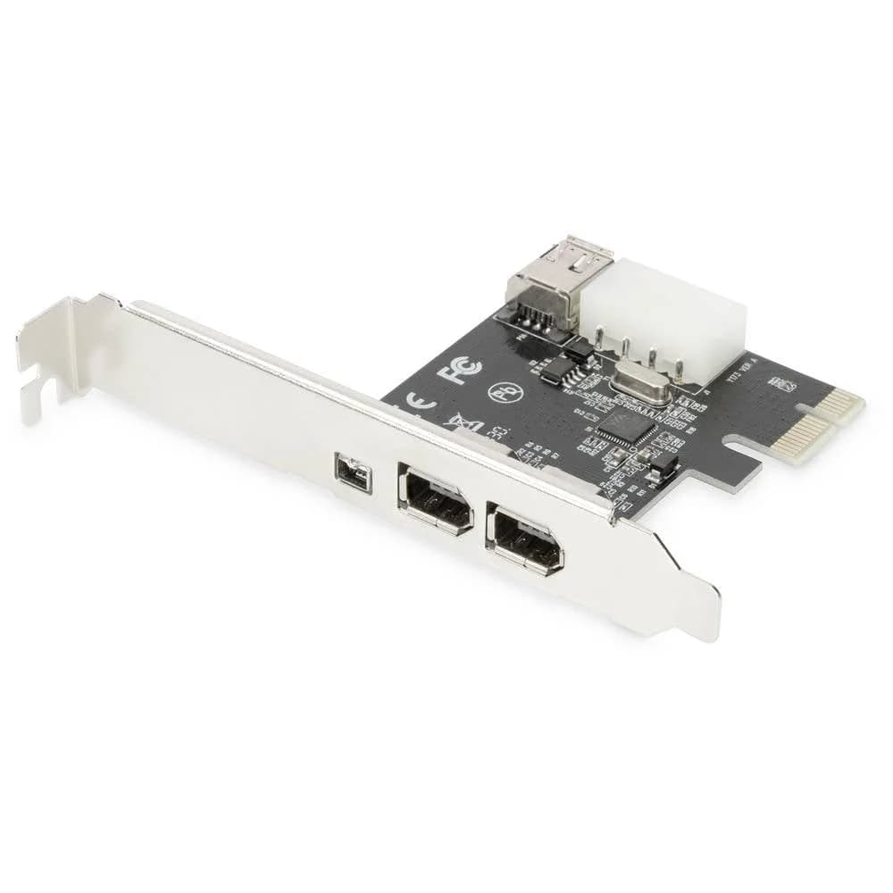 Digitus PCI Express Karte, Firewire 1394a (3+1 Port)