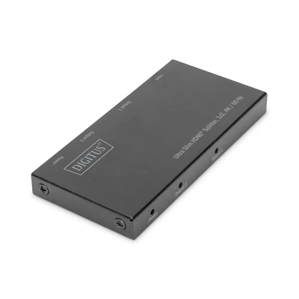 Digitus Ultra Slim HDMI® Splitter, 1x2, 4K / 60 Hz