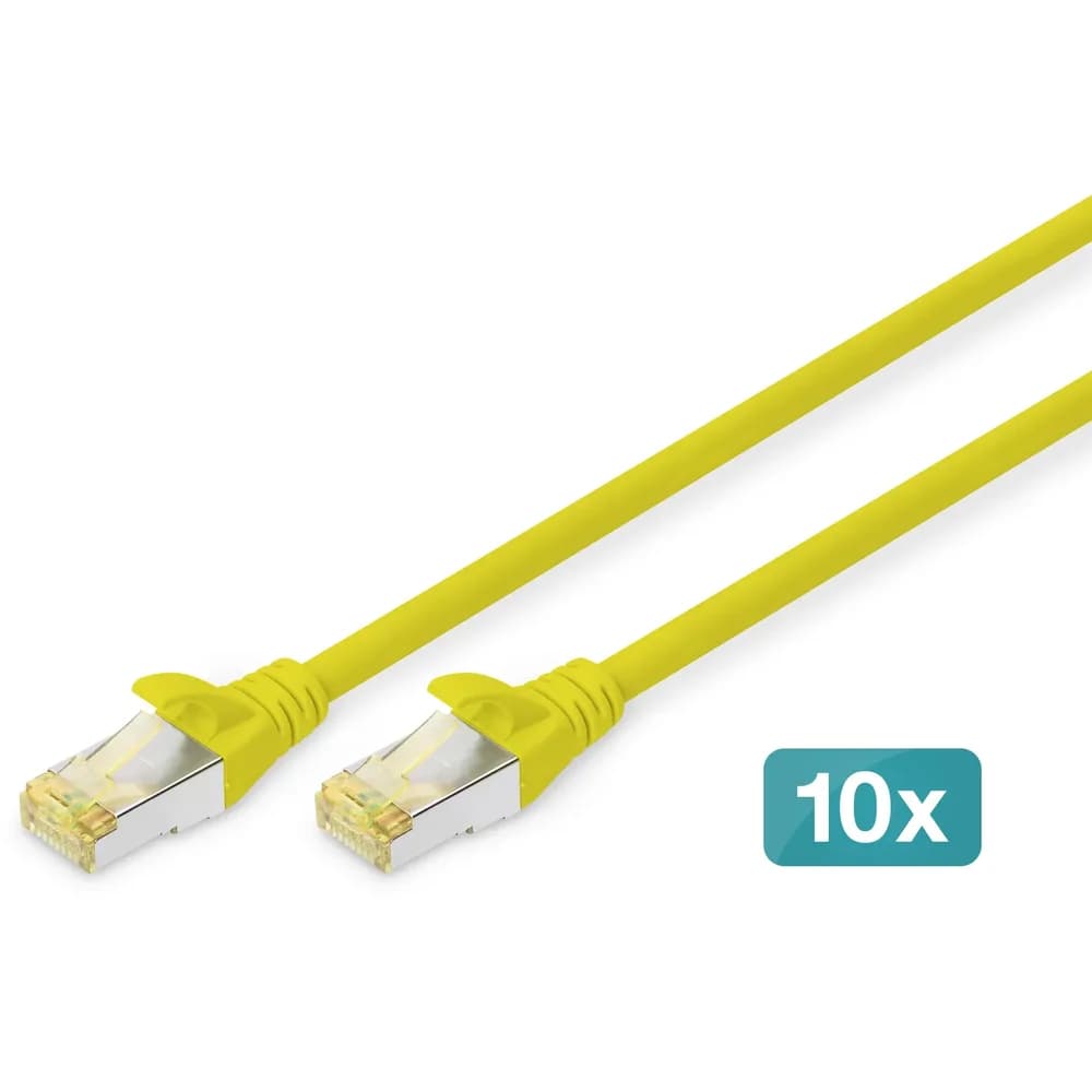 patch cable - 2 m - yellow - Gelb - 2m
