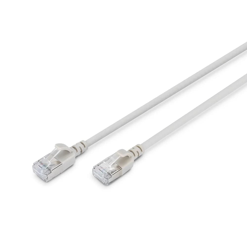 patch cable - 30 cm - grey - Grau - 0.3m