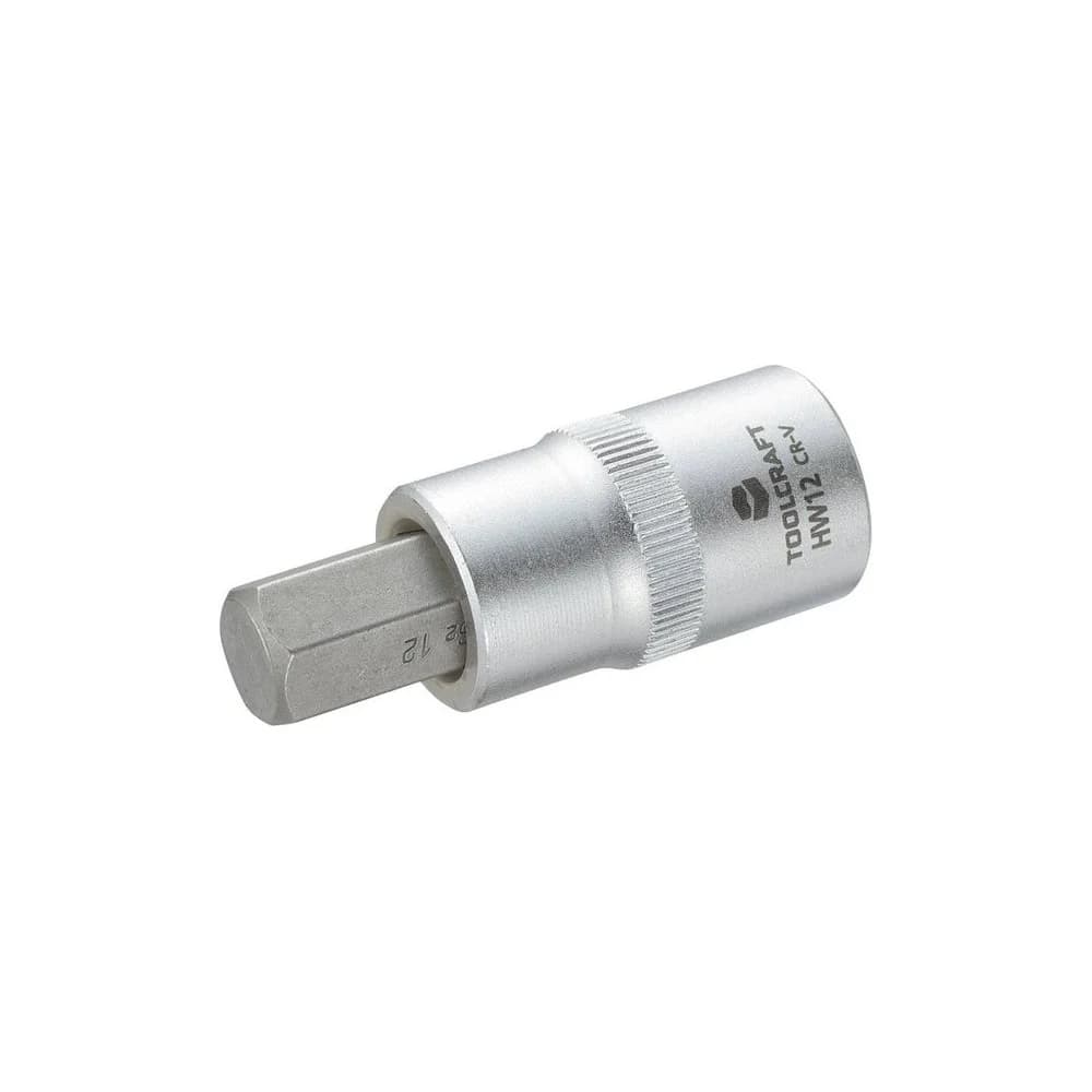 TOOLCRAFT 816160 Innen-Sechskant Steckschlüssel-Bit-Einsatz 12 mm 1/2" (12.5 mm)
