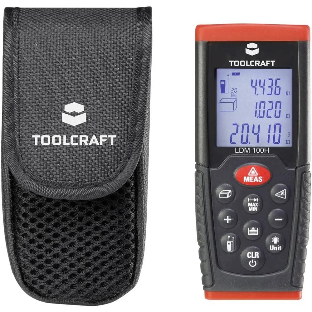 TOOLCRAFT LDM100H Laser-Entfernungsmesser 100 m 1511649