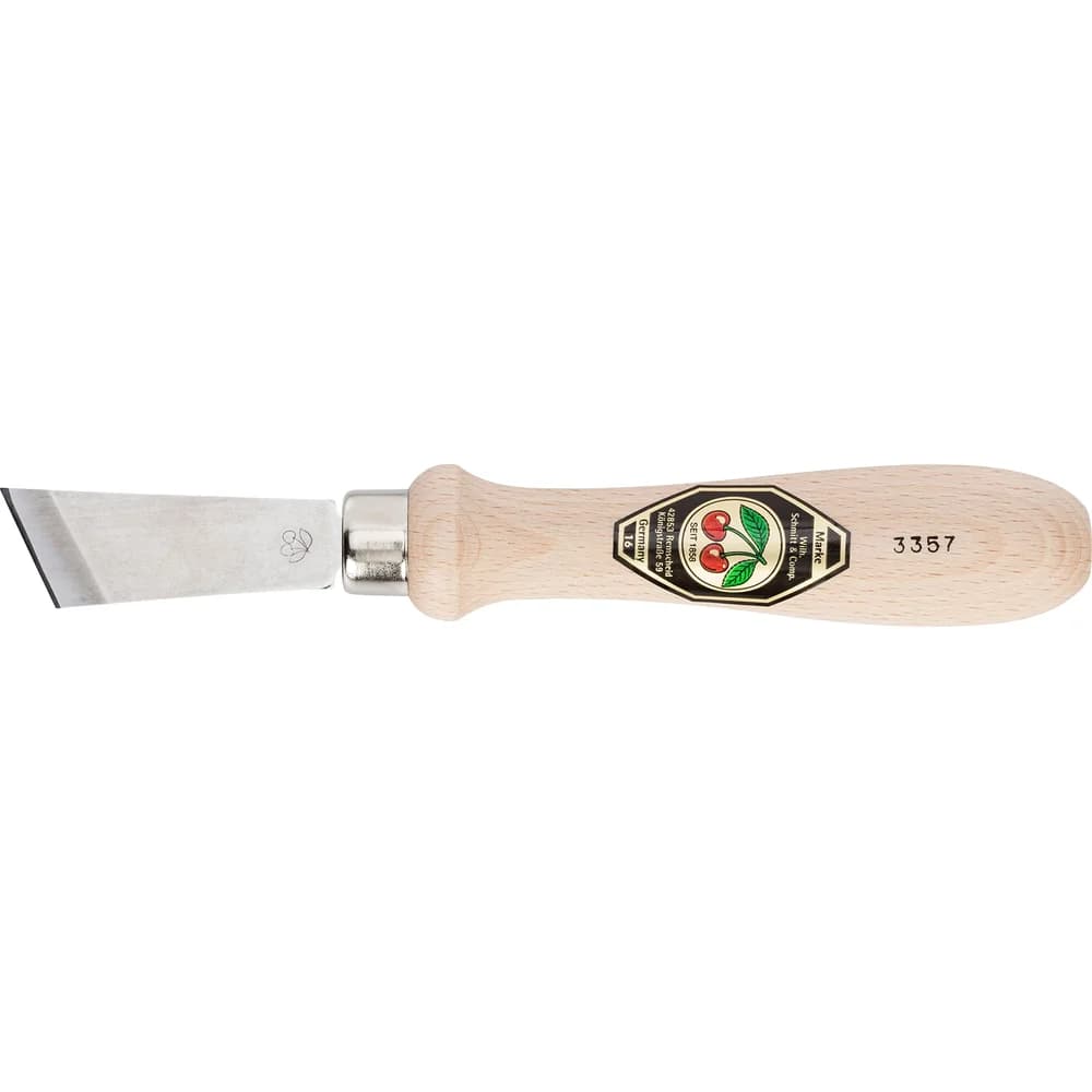Kirschen Kerbschnitzmesser mit Holzheft 3357000