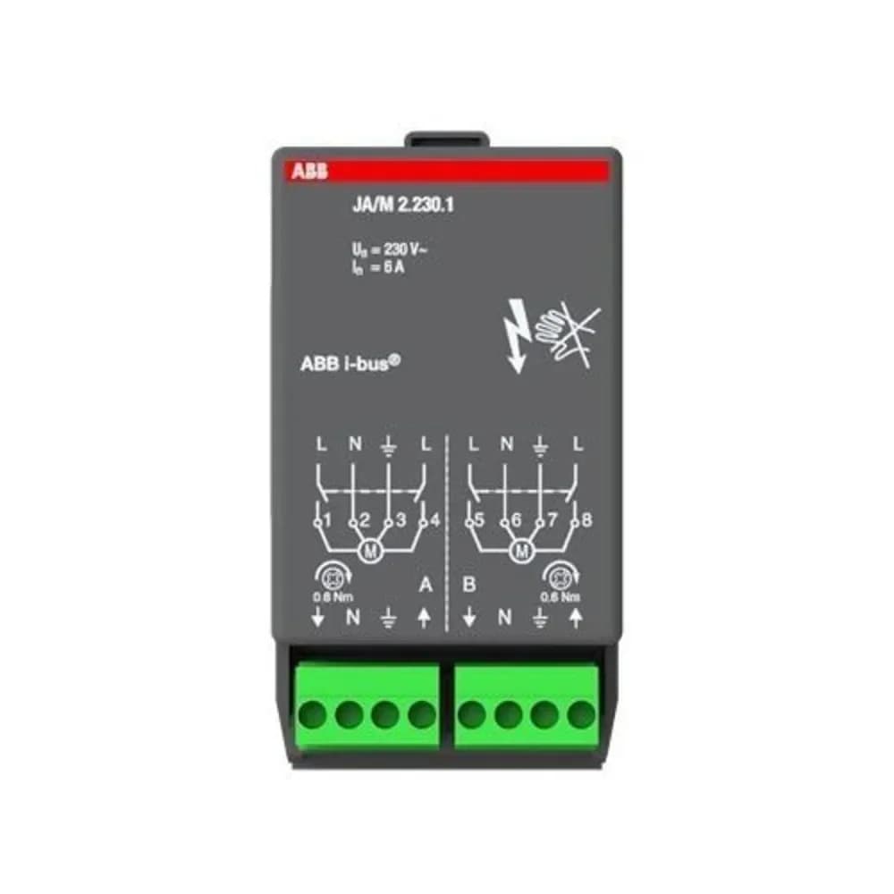 ABB Jalousieaktormodul 230V AC JA/M2.230.1