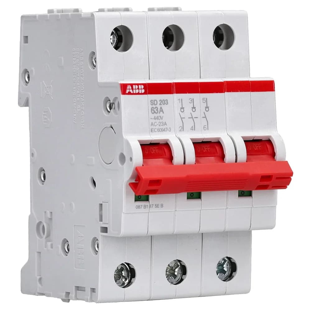 ABB SD203/63 - Lasttrennschalter, 63 A