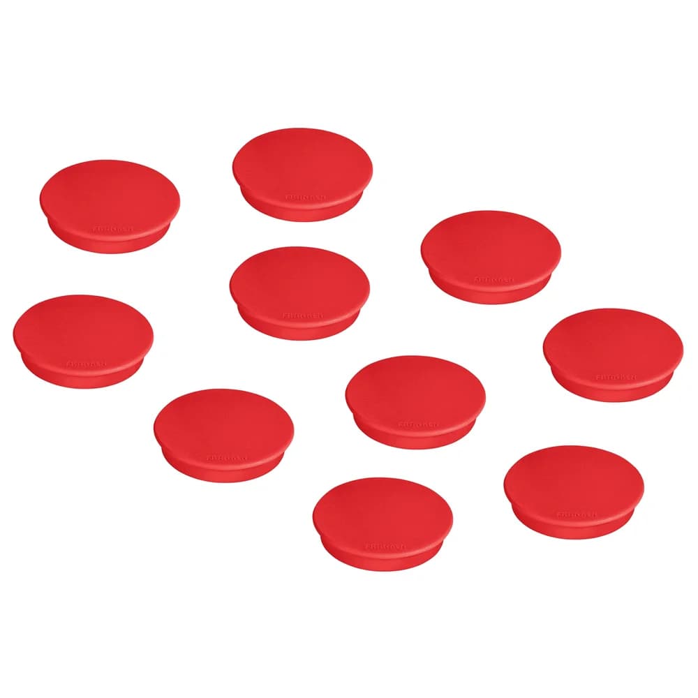 Franken Haft-/Planmagnete »HM30« rot