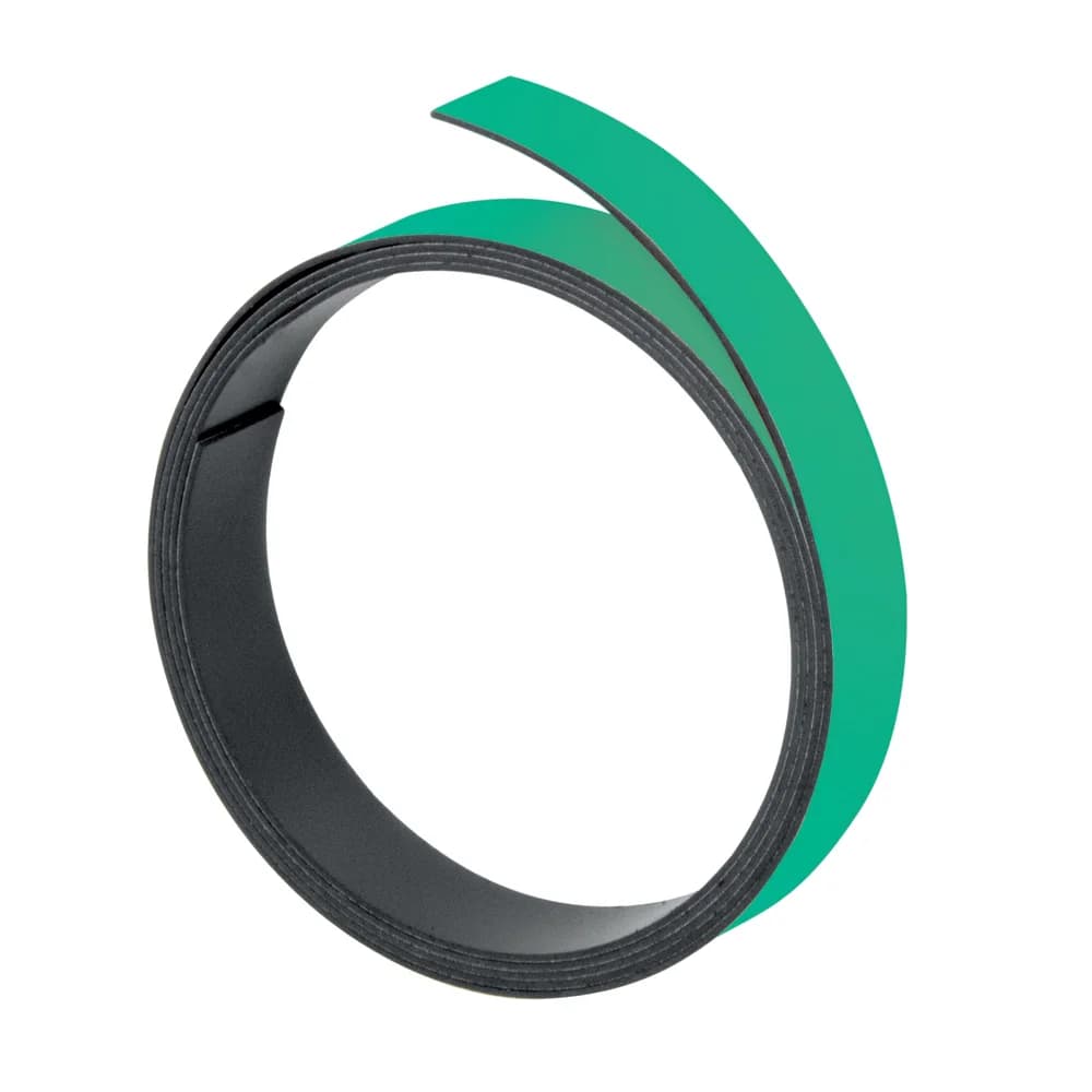 Franken M80102 Magnetband - 100 cm x 5 mm, grün