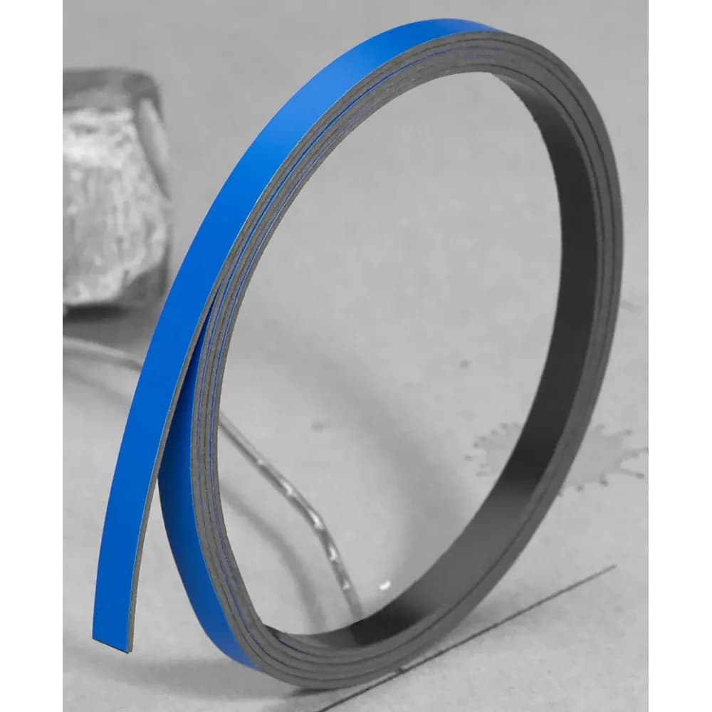 Franken M80103 Magnetband - 100 cm x 5 mm, blau