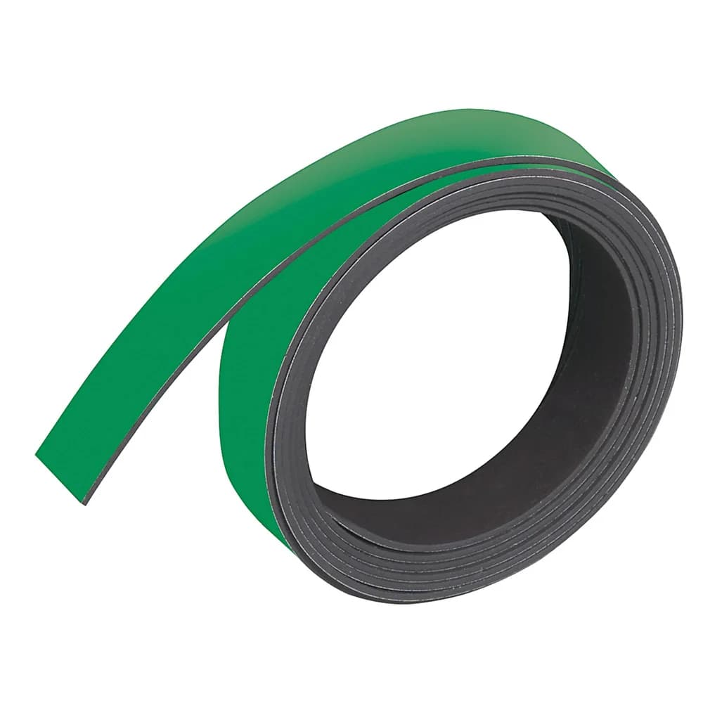 Franken M80202 Magnetband - 100 cm x 10 mm, grün
