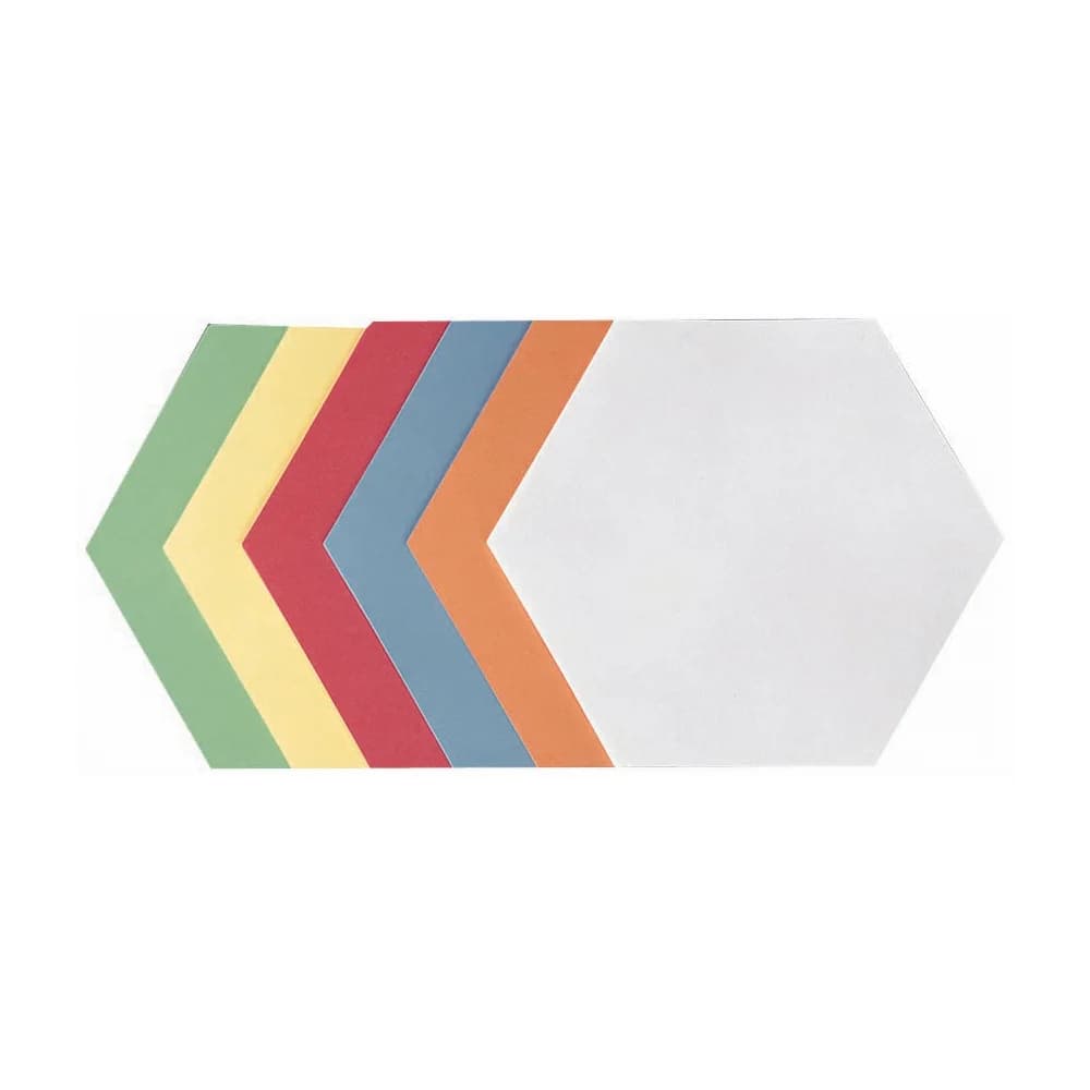 FRANKEN Moderationskoffer Moderationskarten 130g Wabe 16,5x19cm 500Sück sortiert