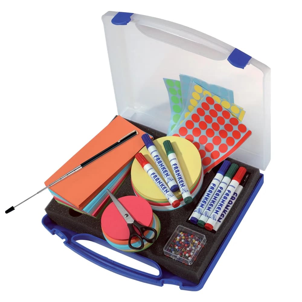 Franken UMKM Moderationskoffer MINI - 1.100 Teile