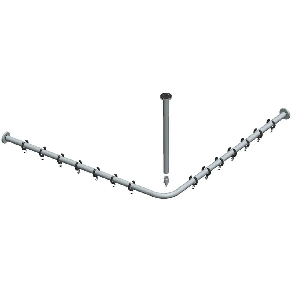 Keuco Brausevorhangstangen-Set Plan 14937, 14937010900