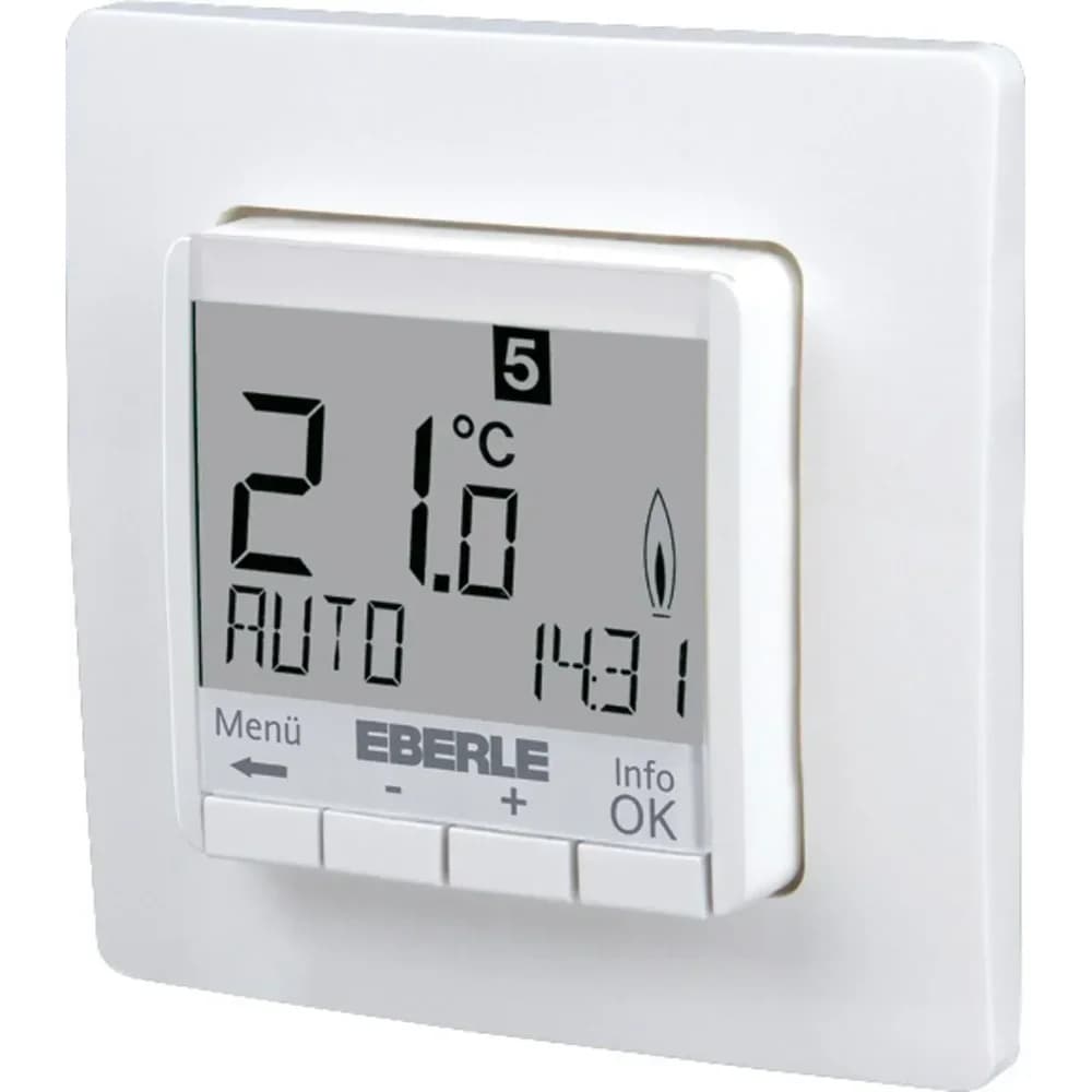 Eberle Controls UP-Uhrenthermostat FIT 3 R / weiß