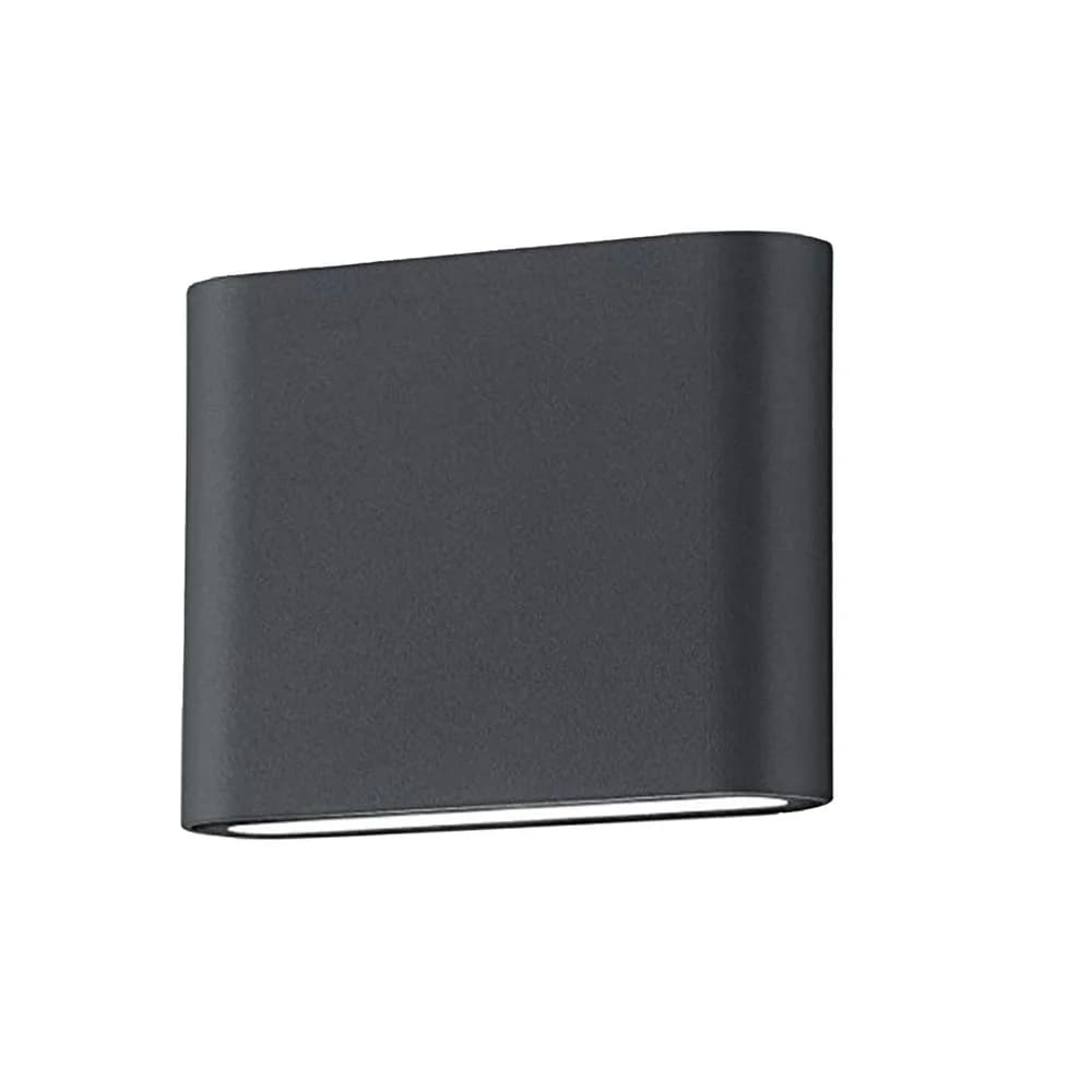 Trio - Wandleuchte THAMES II - Anthrazit - 0x0x9 cm - Grau