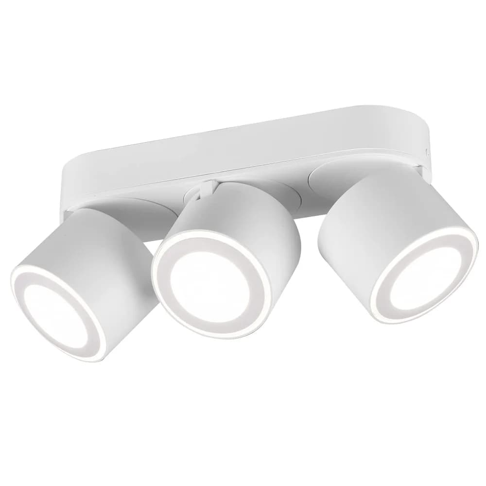 TRIO LED-Deckenleuchte LB26 TAURUS 3x3.5W+3x1.5W 3x450lm 3000K - Weiß
